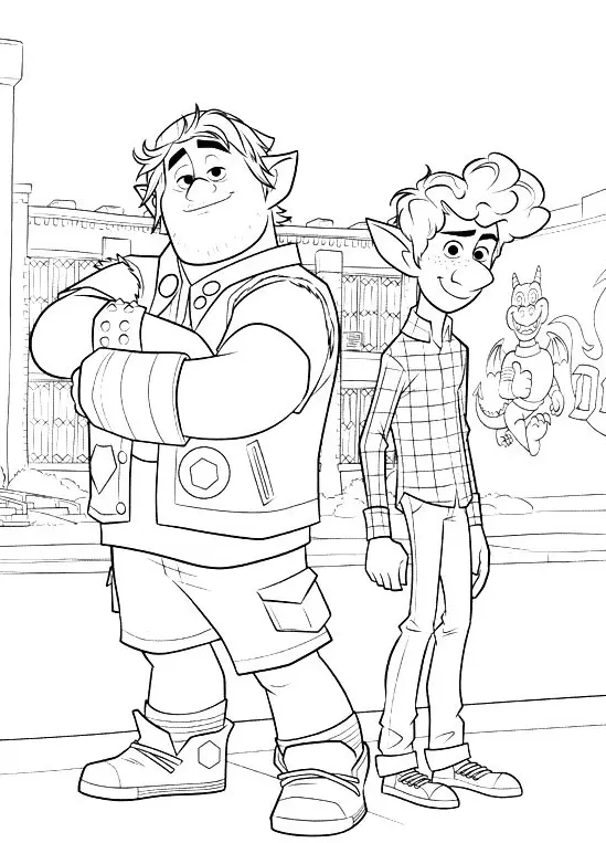 Onward Coloring Pages 8