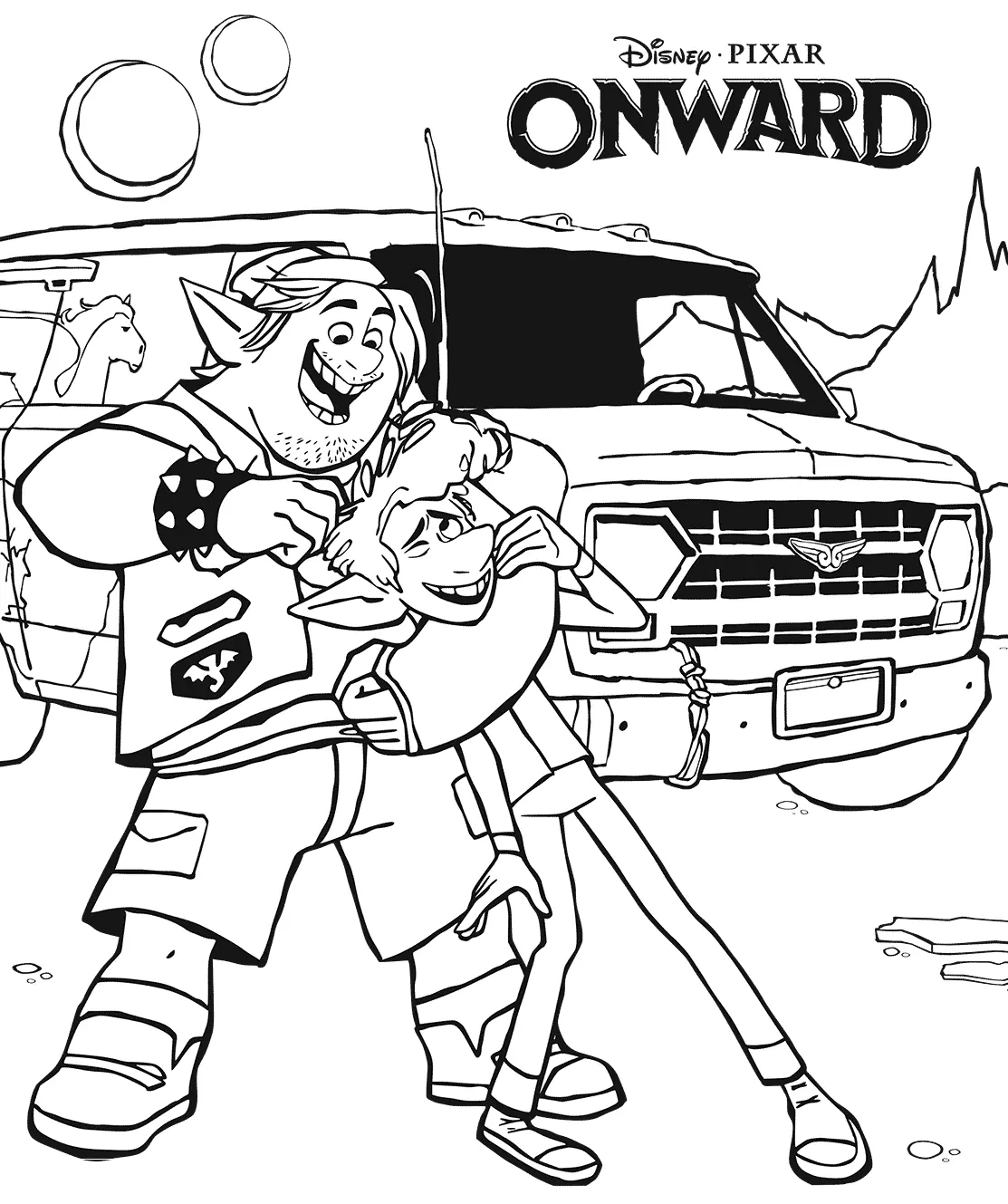 Onward Coloring Pages 9