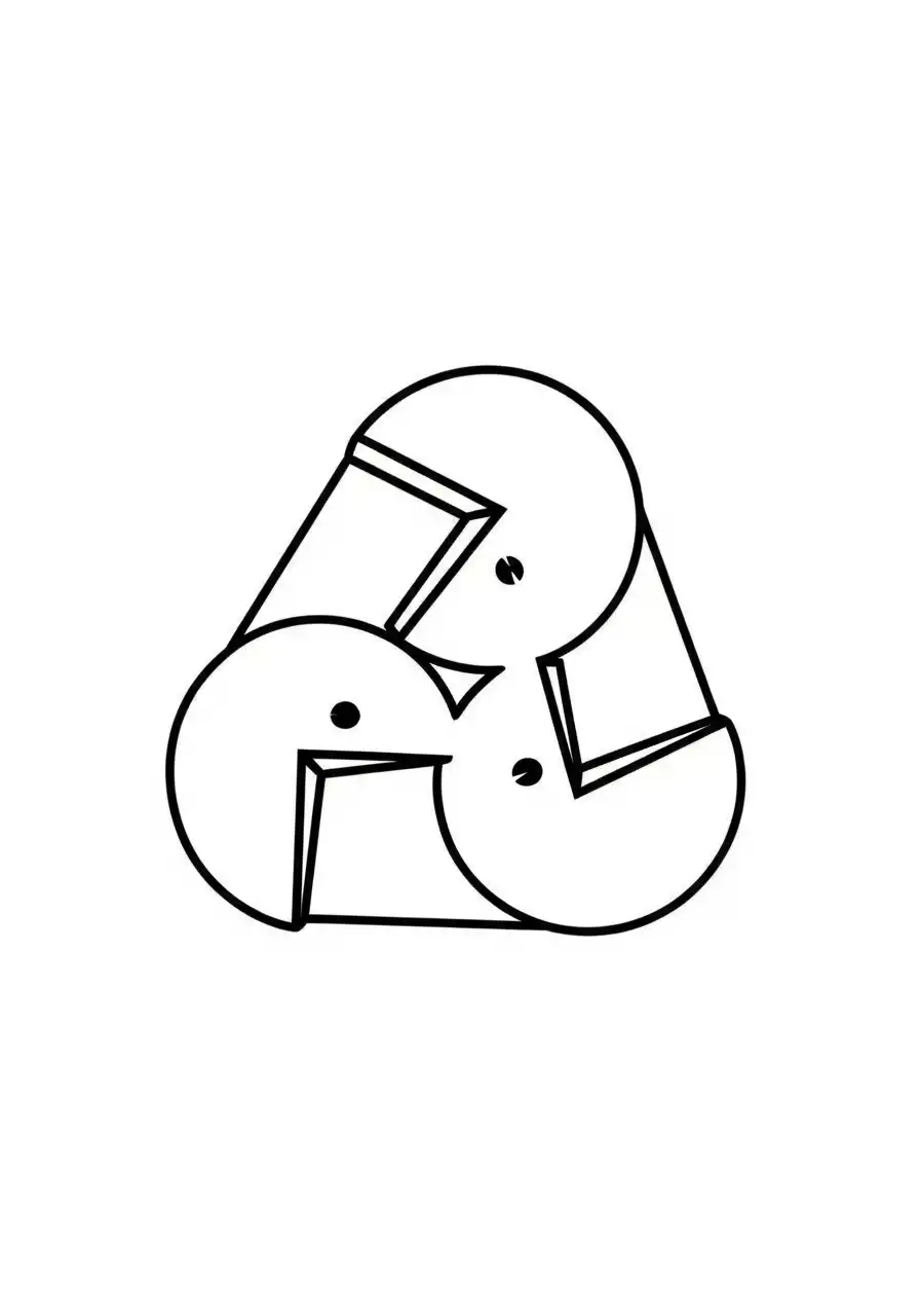 Ilusiones Opticas para Colorear 21