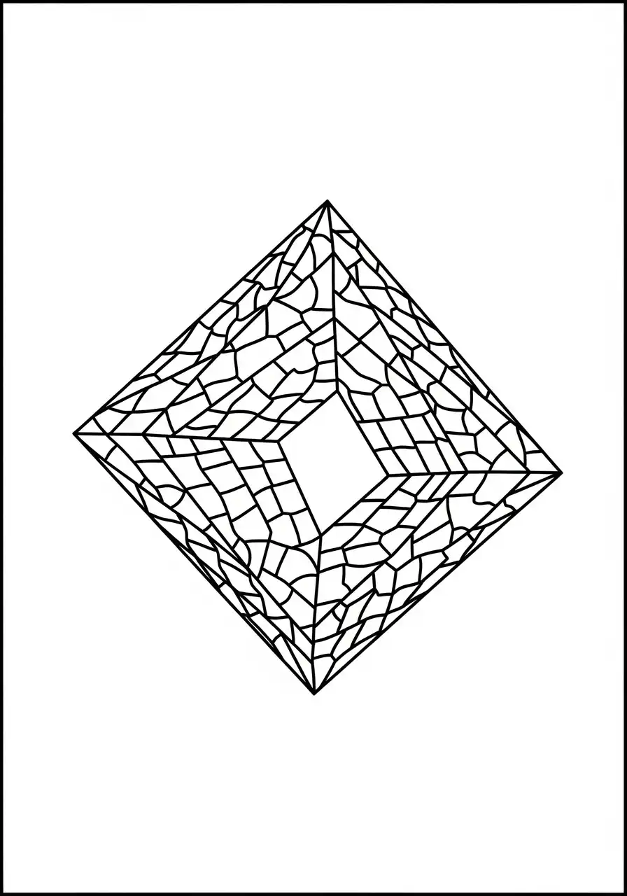 Ilusiones Opticas para Colorear 23