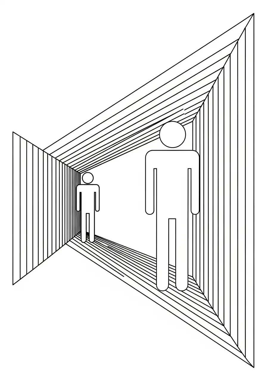 Ilusiones Opticas para Colorear 8