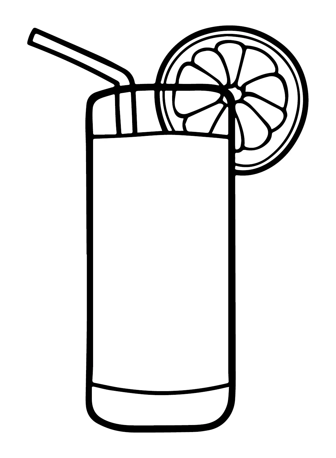 Oranges Coloring Pages 1