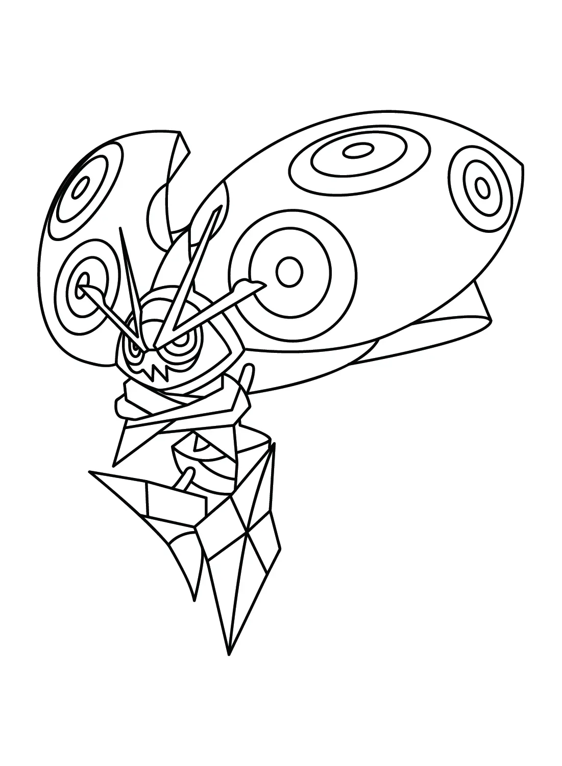 Orbeetle Coloring Pages 1