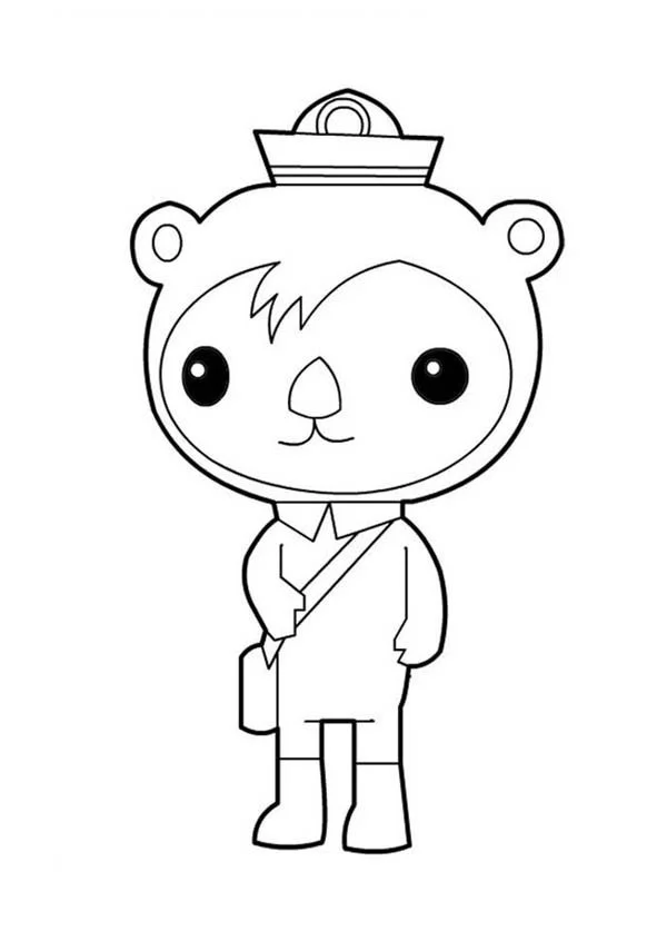 Otter Coloring Pages 115