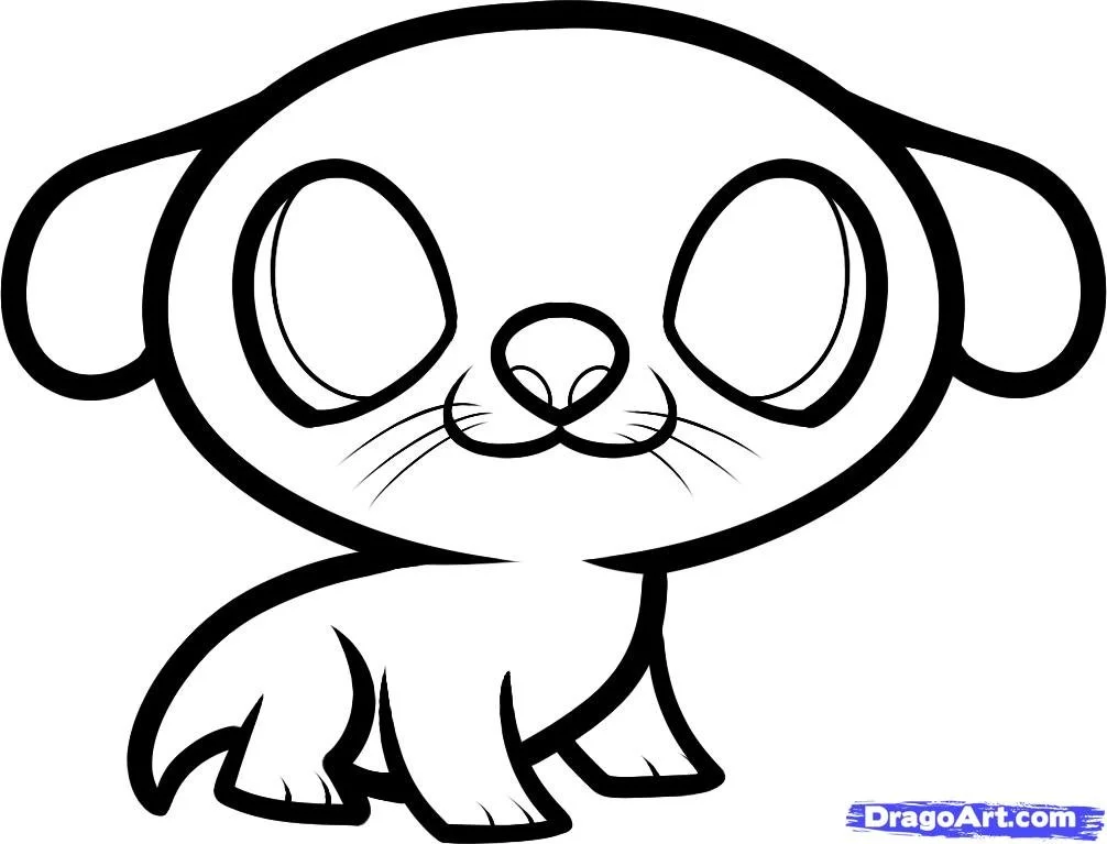 Otter Coloring Pages 9