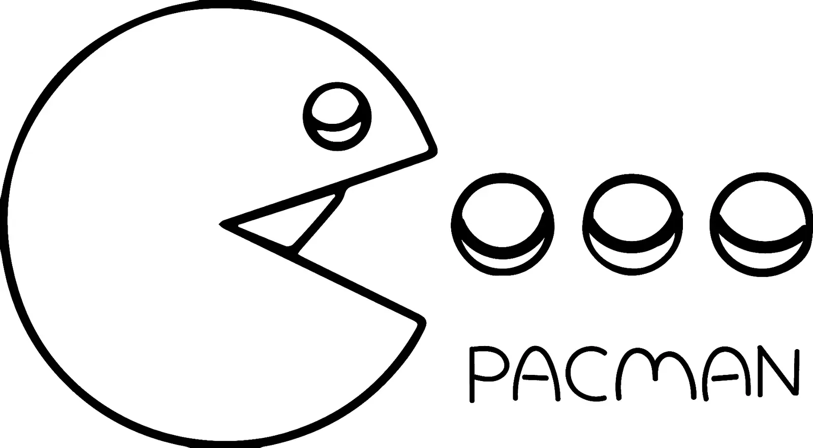 Pac Man Coloring Pages 11