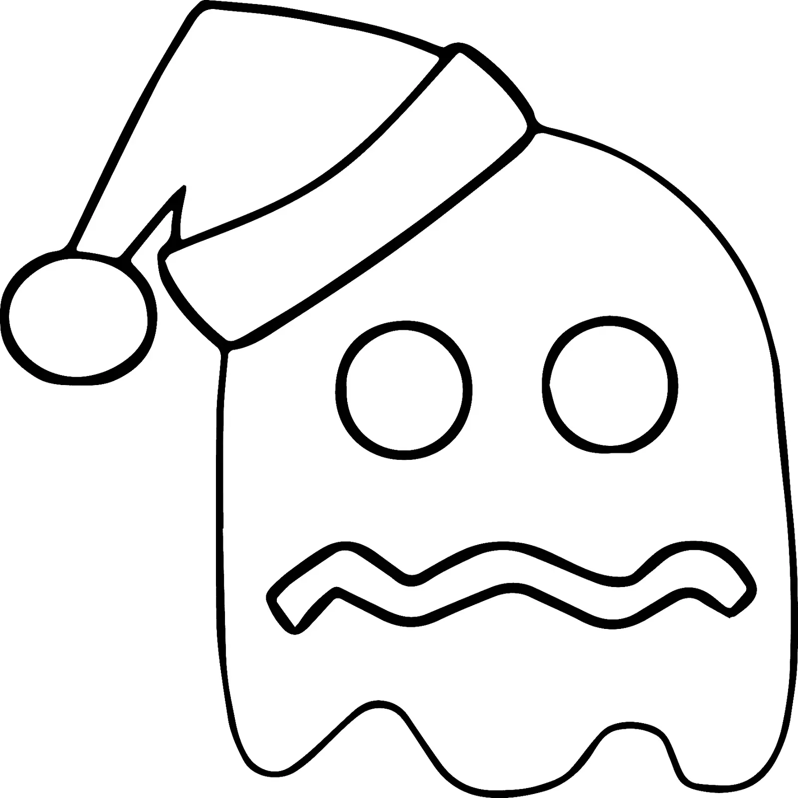 Pac Man Coloring Pages 12