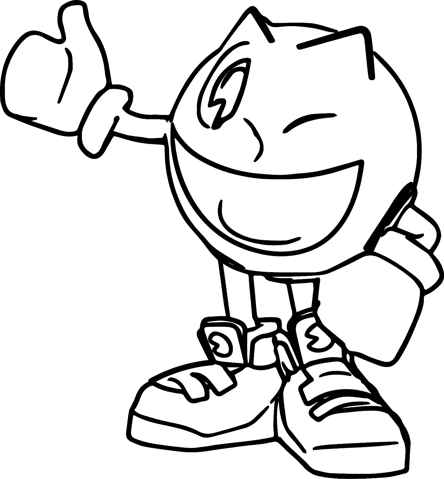 Pac Man Coloring Pages 21