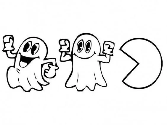 Pac Man Coloring Pages 24