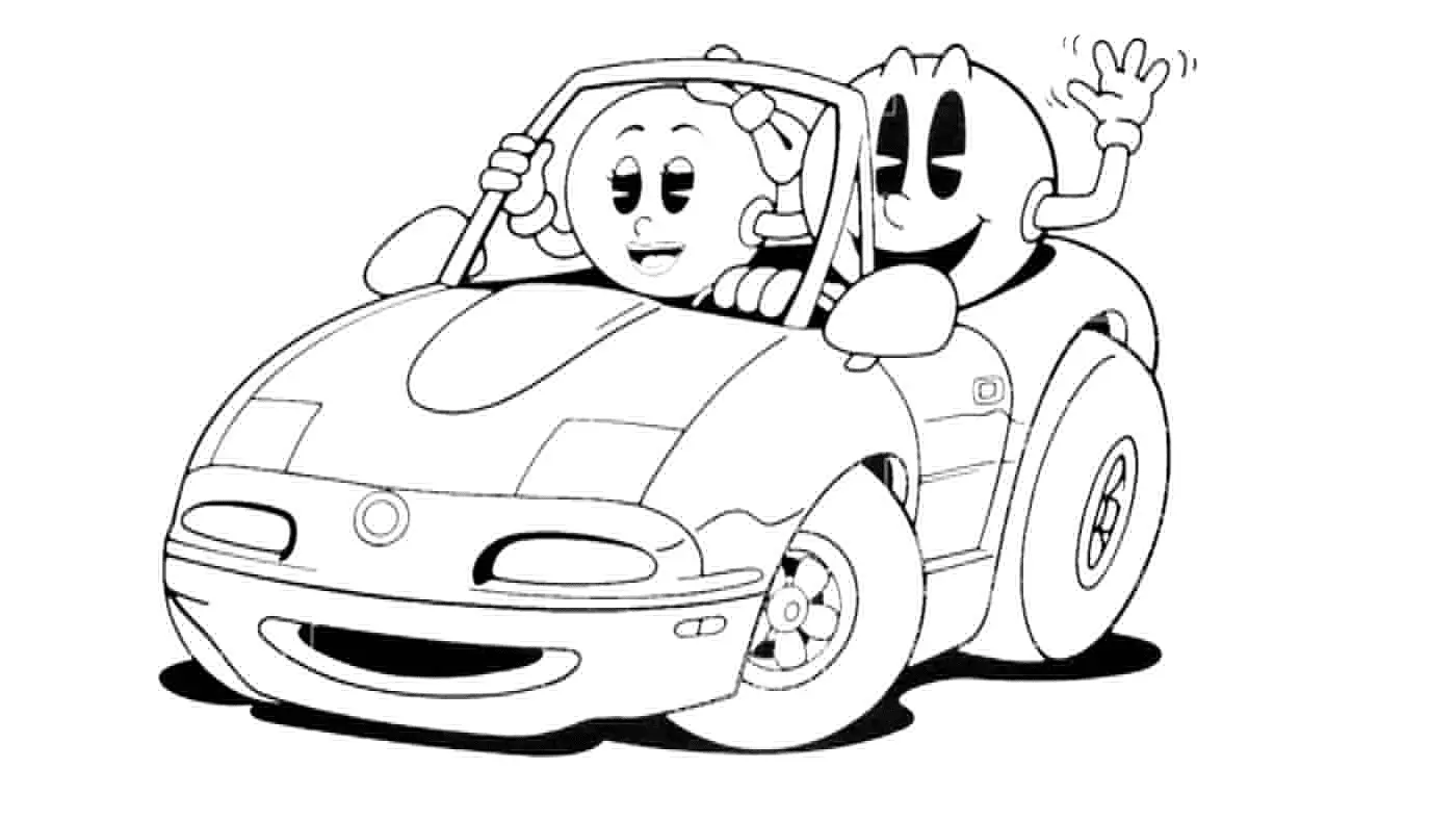 Pac Man Coloring Pages 25