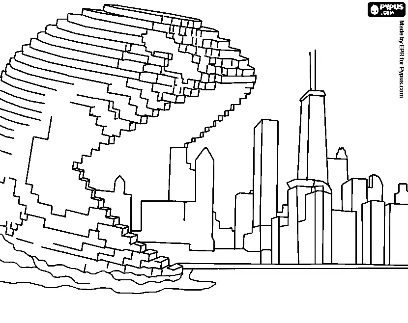 Pac Man Coloring Pages 28