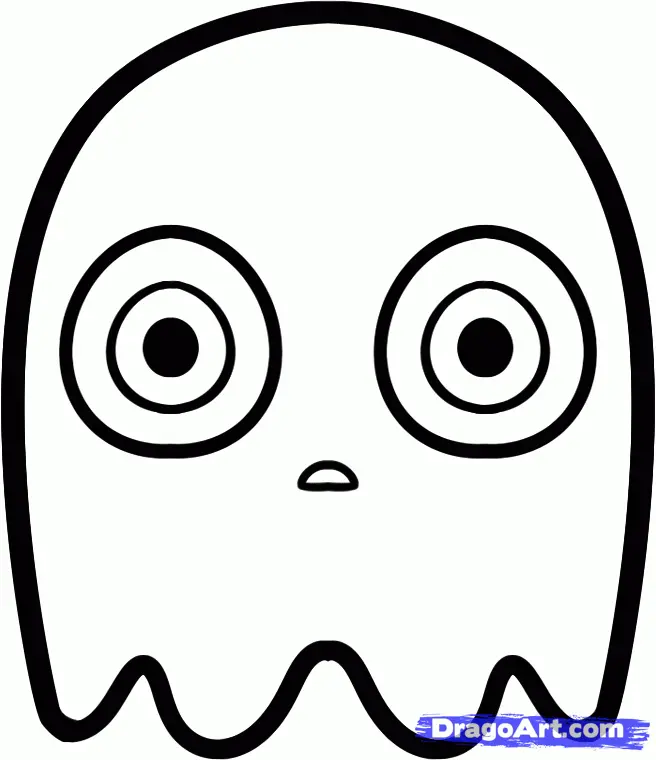 Pac Man Coloring Pages 37