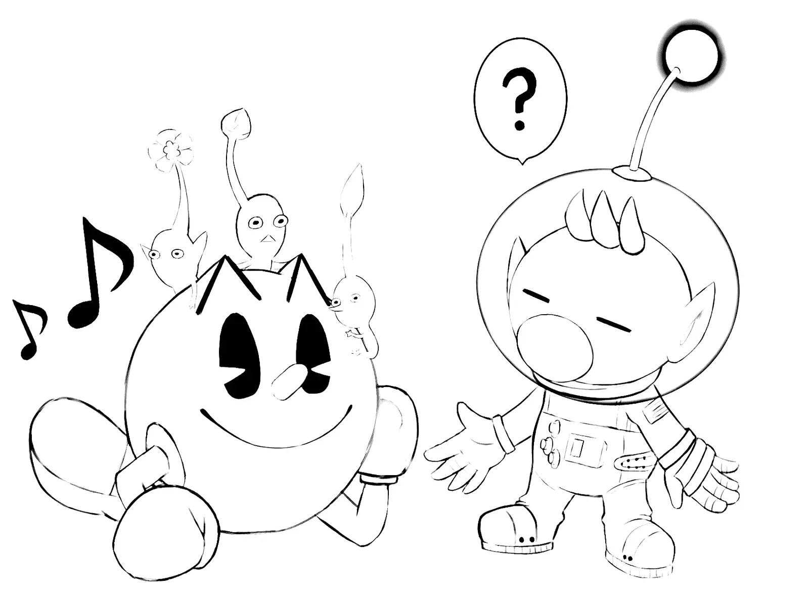 Pac Man Coloring Pages 39