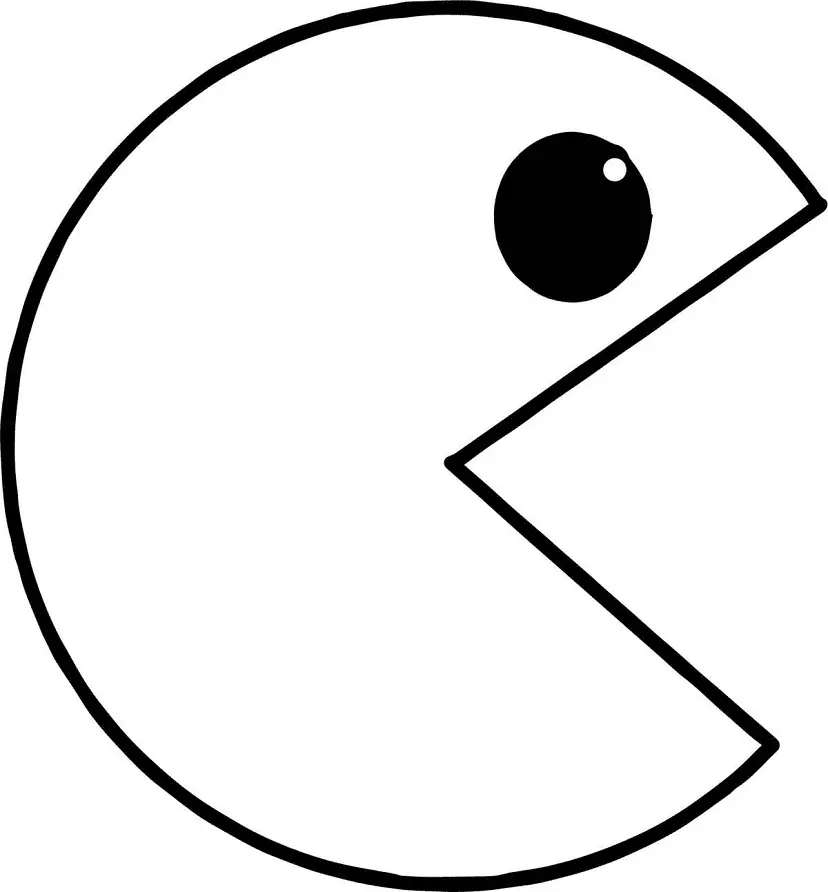 Pac Man Coloring Pages 5