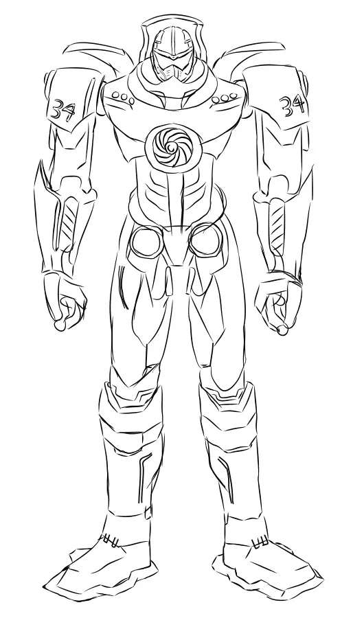 Pacific Rim Coloring Pages 6