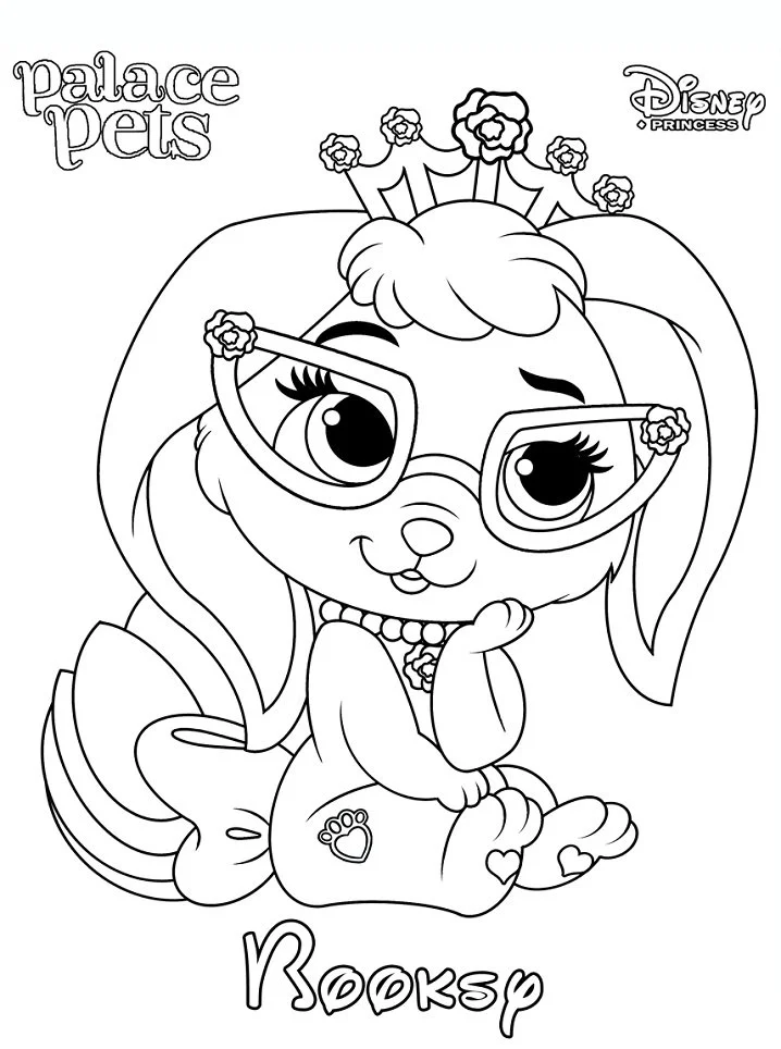 Palace Pets para colorir 1