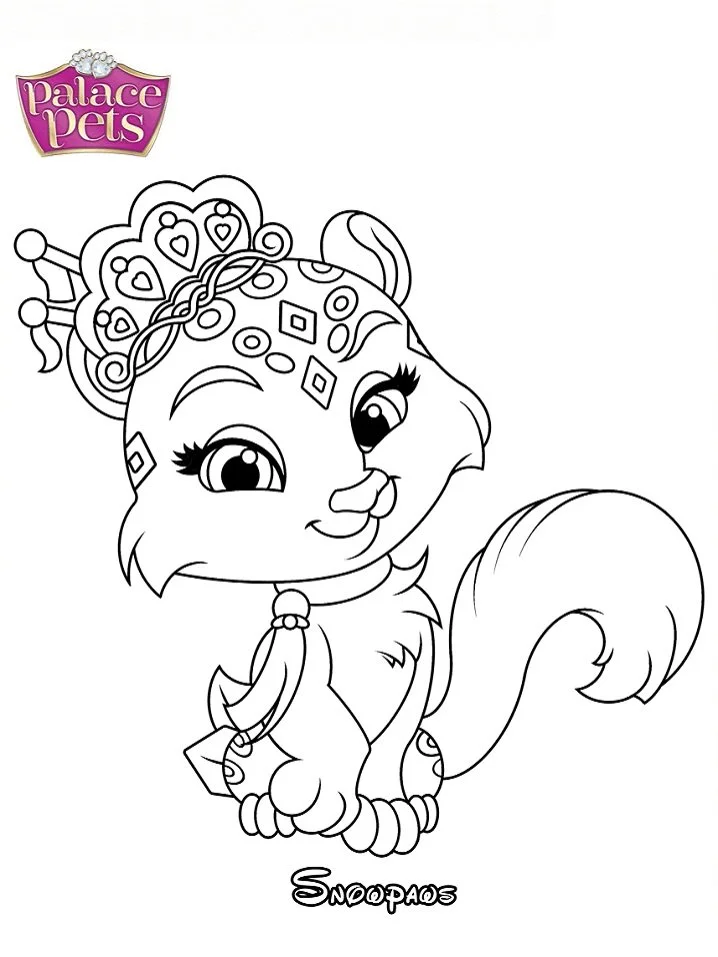 Palace Pets para colorir 37