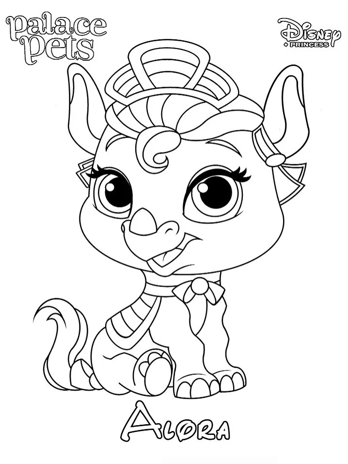 Palace Pets para colorir 39
