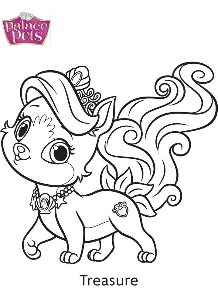 Palace Pets para colorir 4