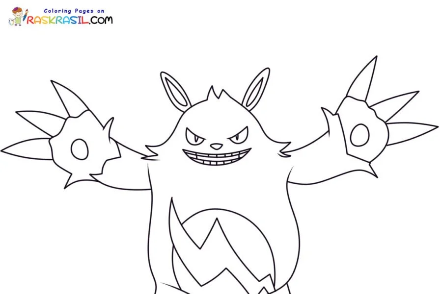 Palworld Coloring Pages 11