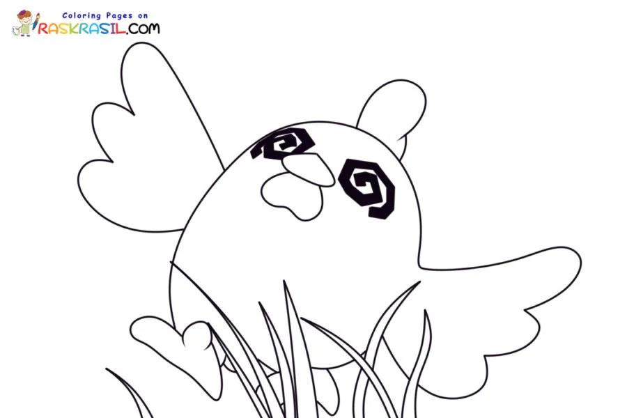 Palworld Coloring Pages 12