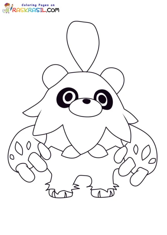 Palworld Coloring Pages 7