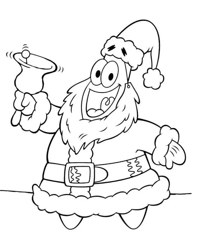 Patrick Star Coloring Pages 12