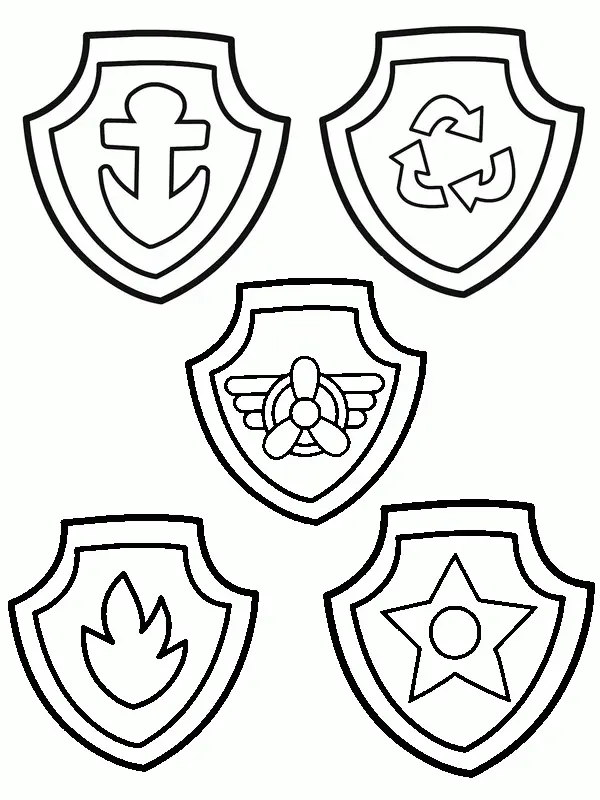 Paw Patrol Coloring Pages 11