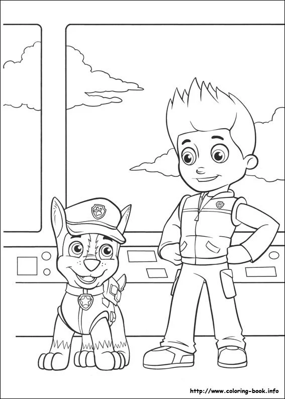 Paw Patrol Coloring Pages 25