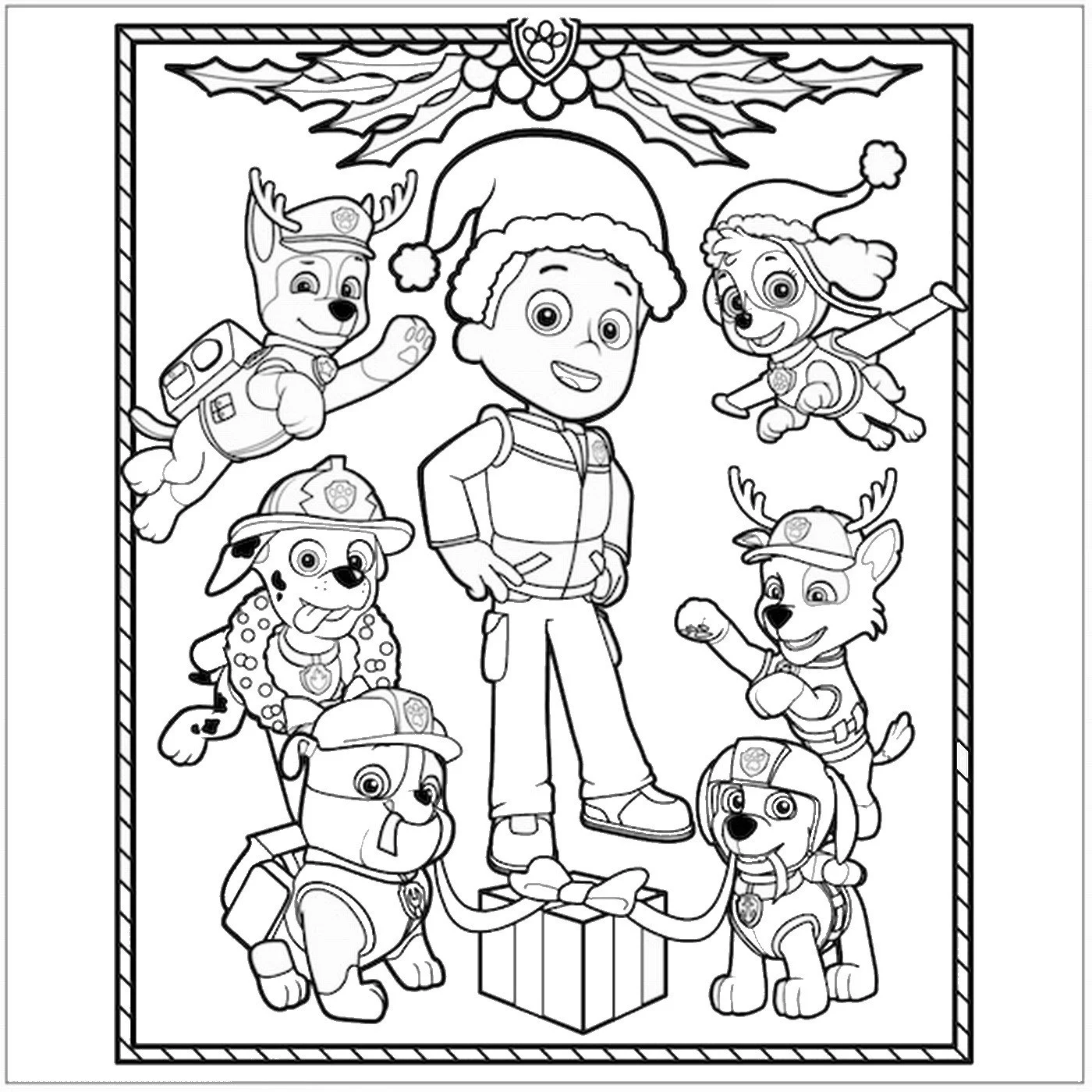 Paw Patrol Coloring Pages 28