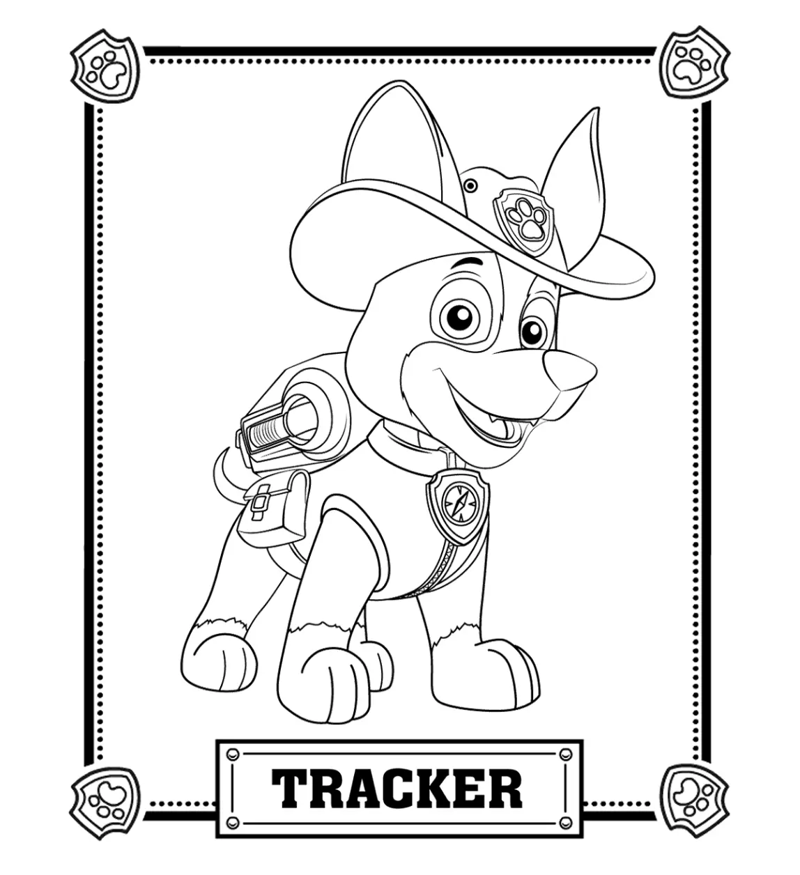 Paw Patrol Coloring Pages 45
