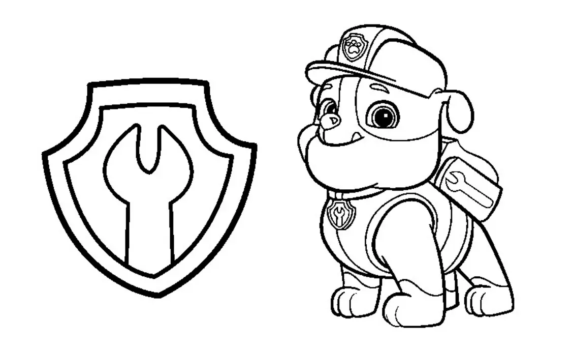 Paw Patrol Para Colorear 59