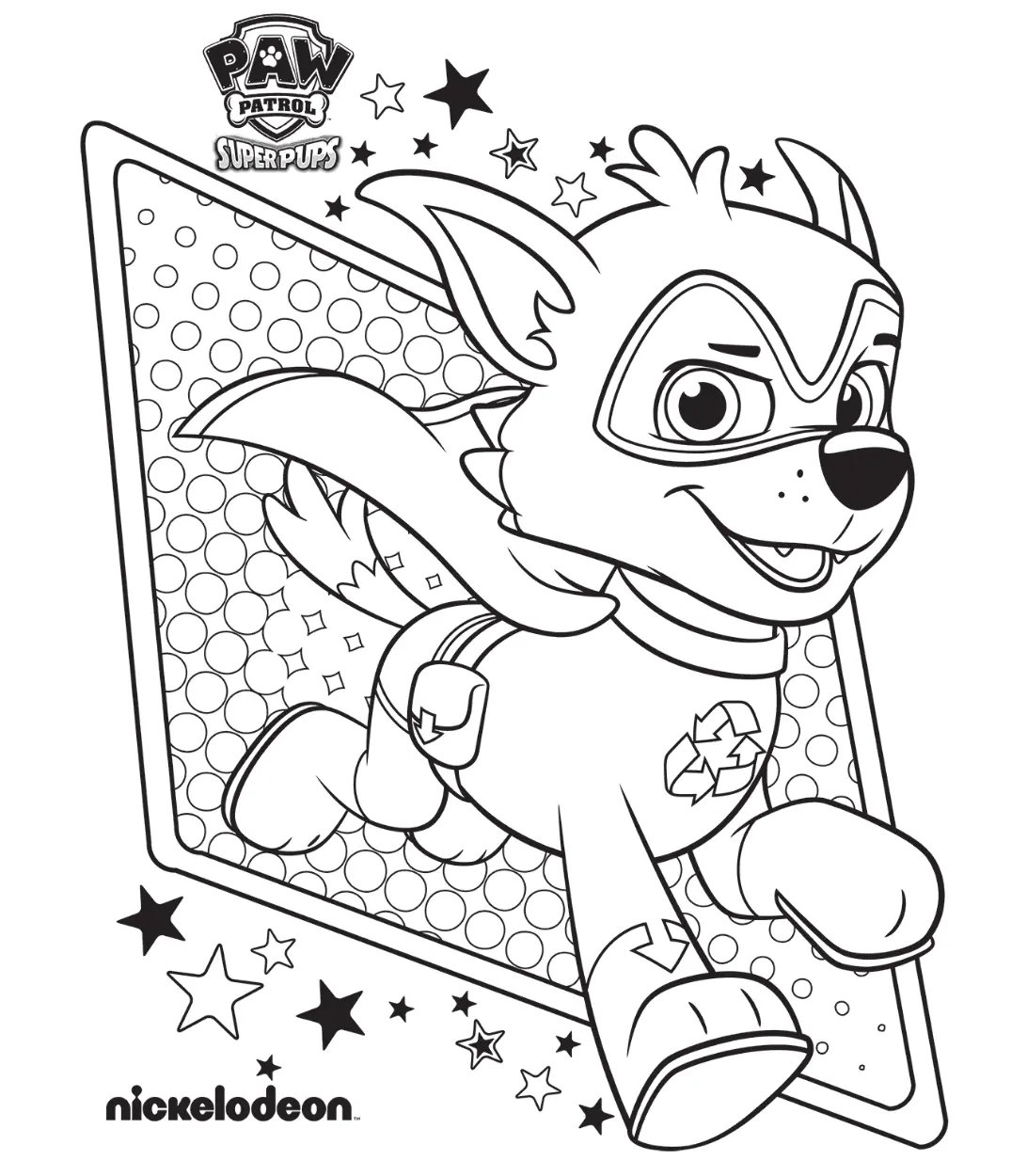 Paw Patrol Coloring Pages 62