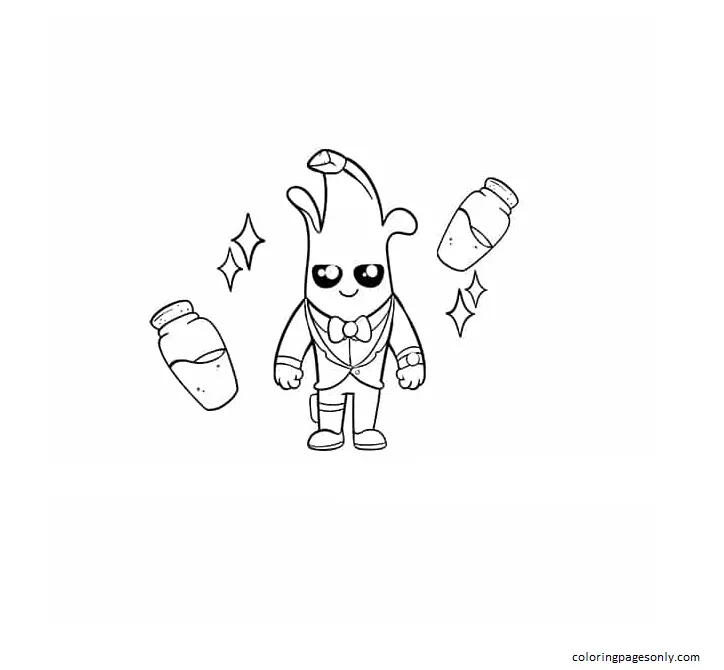 Desenhos de Peely Para Colorir 11
