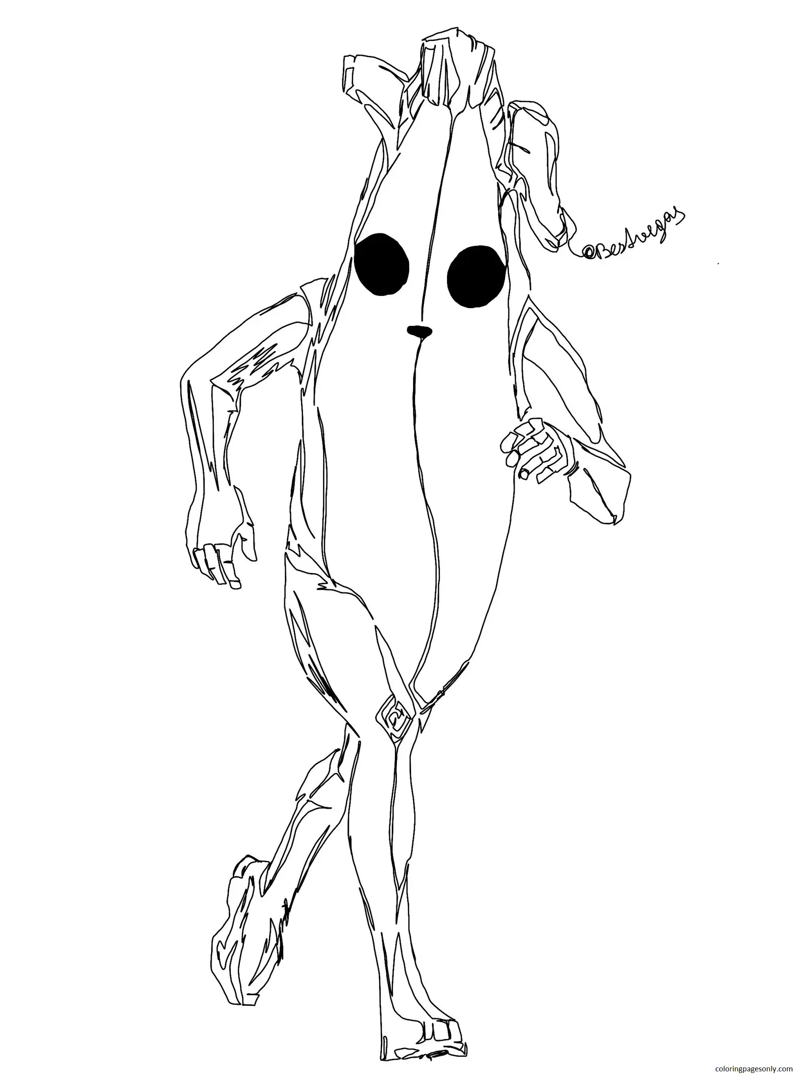 Desenhos de Peely Para Colorir 12