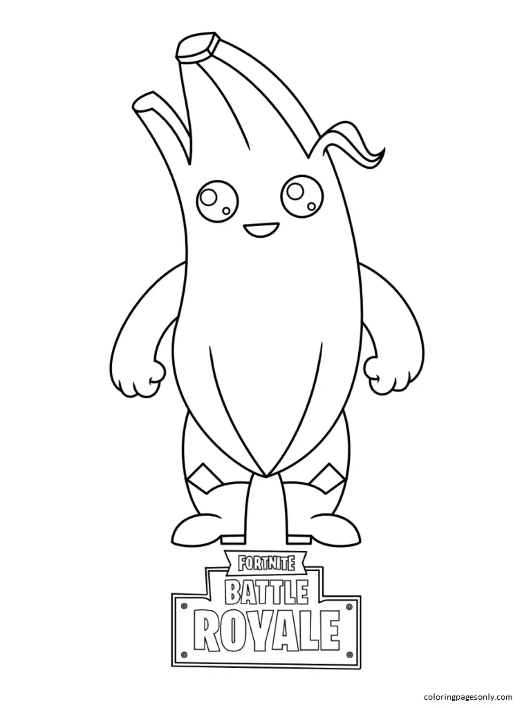Desenhos de Peely Para Colorir 14