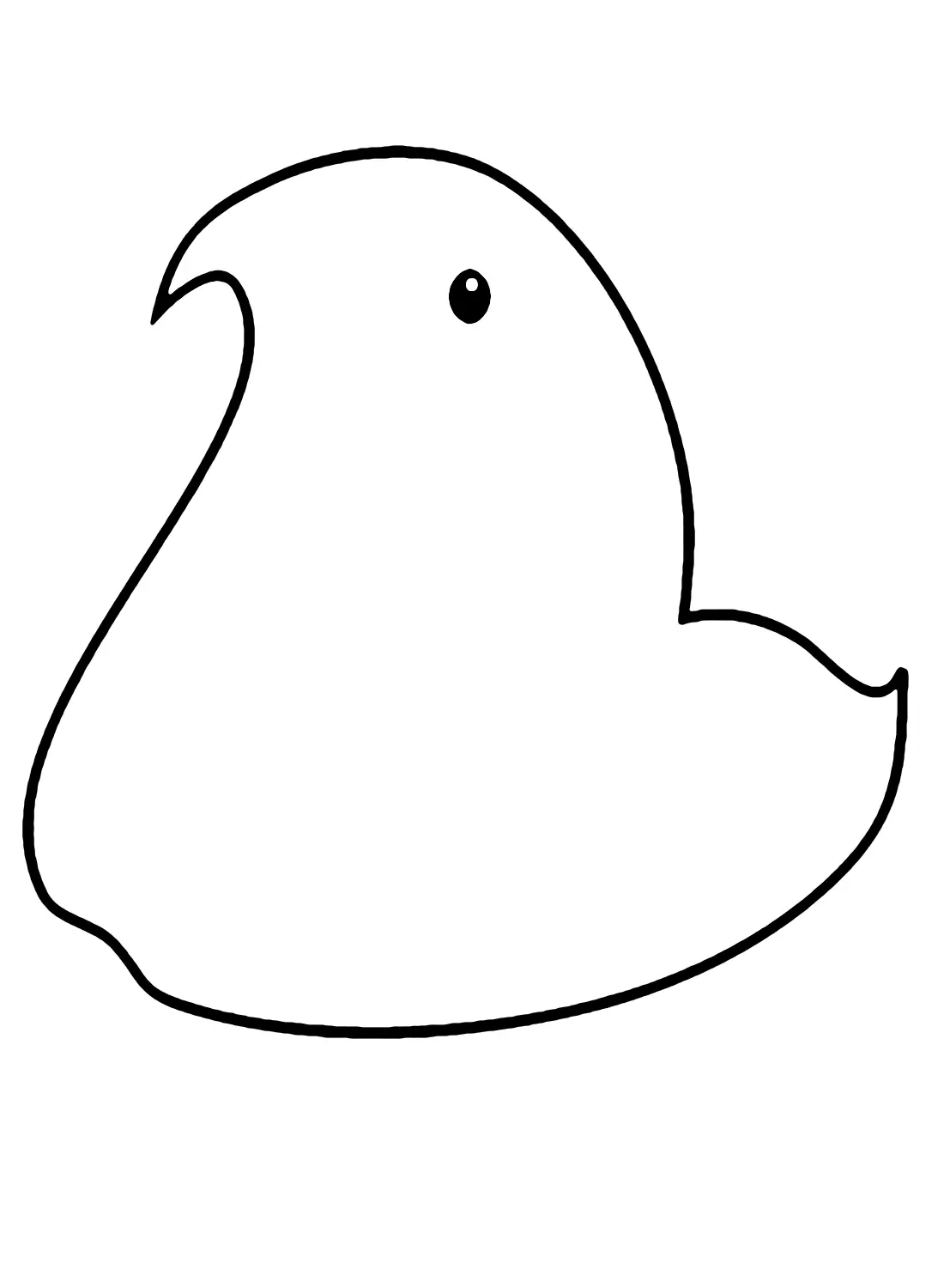 Peeps Para Colorear 16