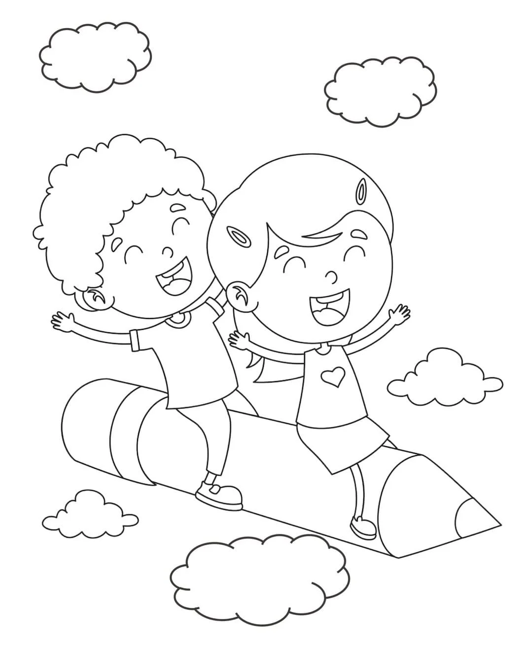 Buntstift Ausmalbilder 8