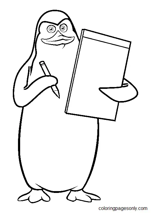 Pinguinos De Madagascar Para Colorear 18