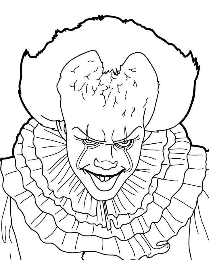 Desenhos de Pennywise Para Colorir 5