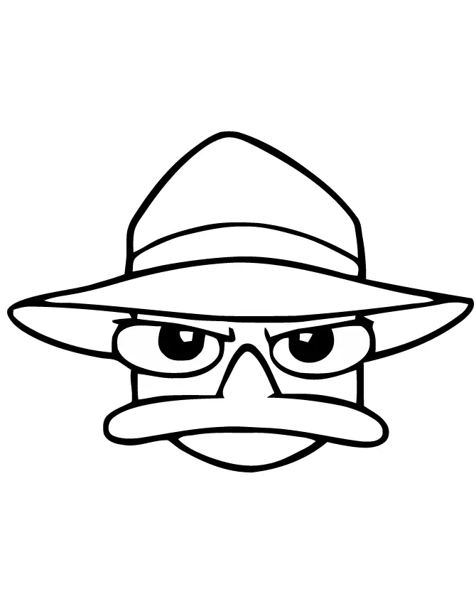 Perry das Schnabeltier Ausmalbilder
