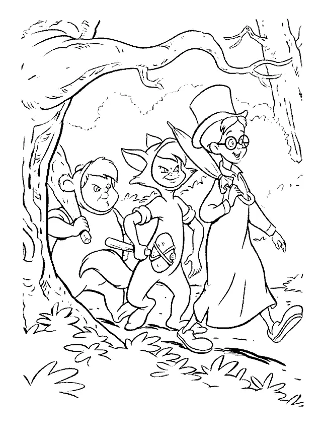 Peter Pan Ausmalbilder