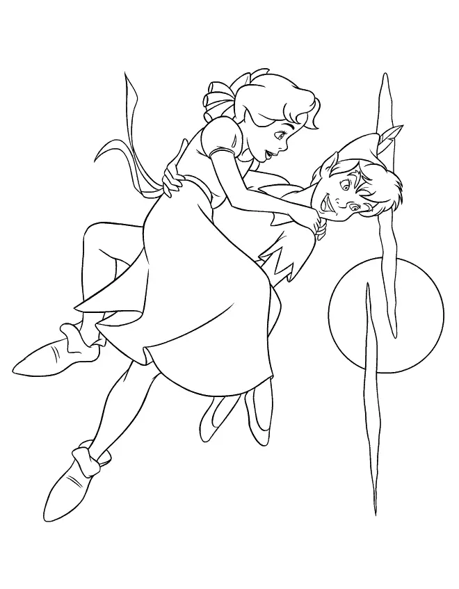 Desenhos de Peter Pan Para Colorir 25