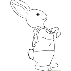 Peter Rabbit para Colorear 1