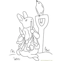 Peter Rabbit para Colorear 4