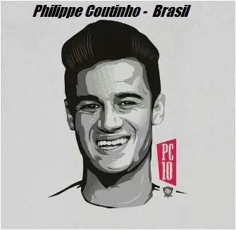 Philippe Coutinho Coloring Pages 2