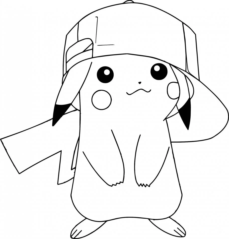 Pikachu Ausmalbilder 22