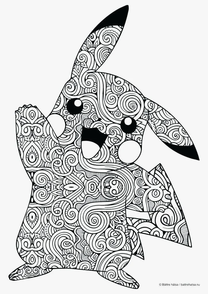 Pikachu Ausmalbilder 26