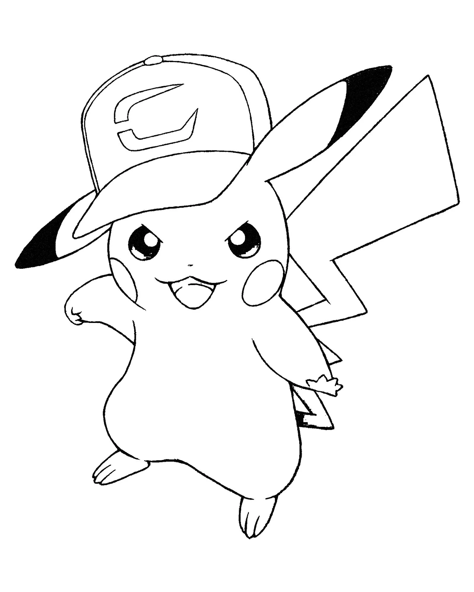 Pikachu Ausmalbilder 34