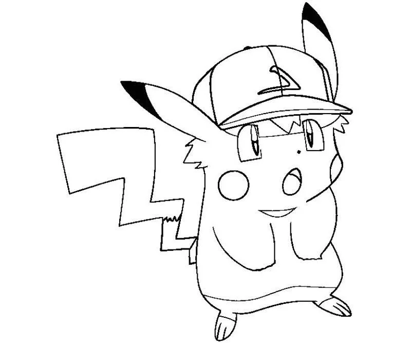 Pikachu Ausmalbilder 40